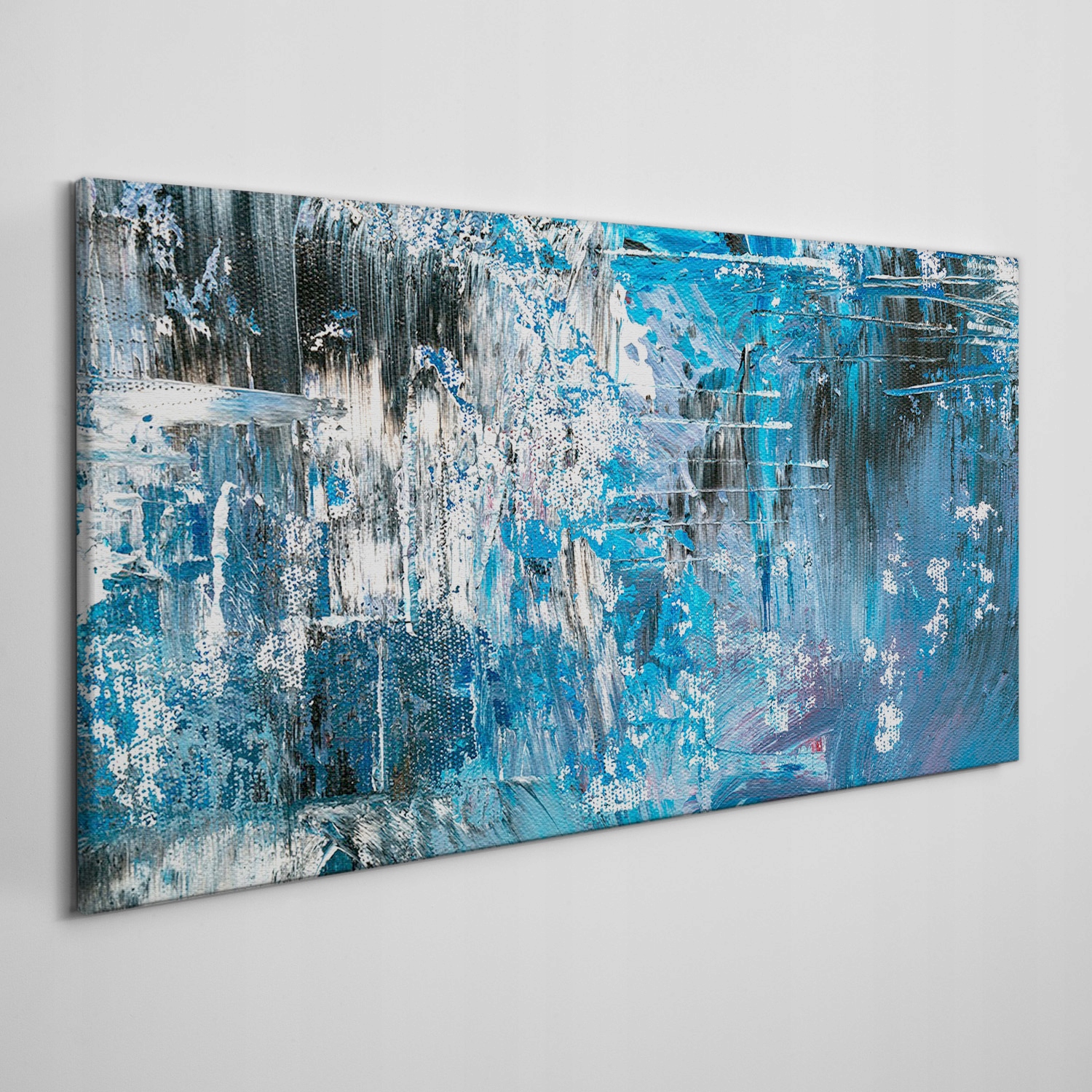 

Obraz na ramie płótno Śnieżna abstrakcja 100x50 cm