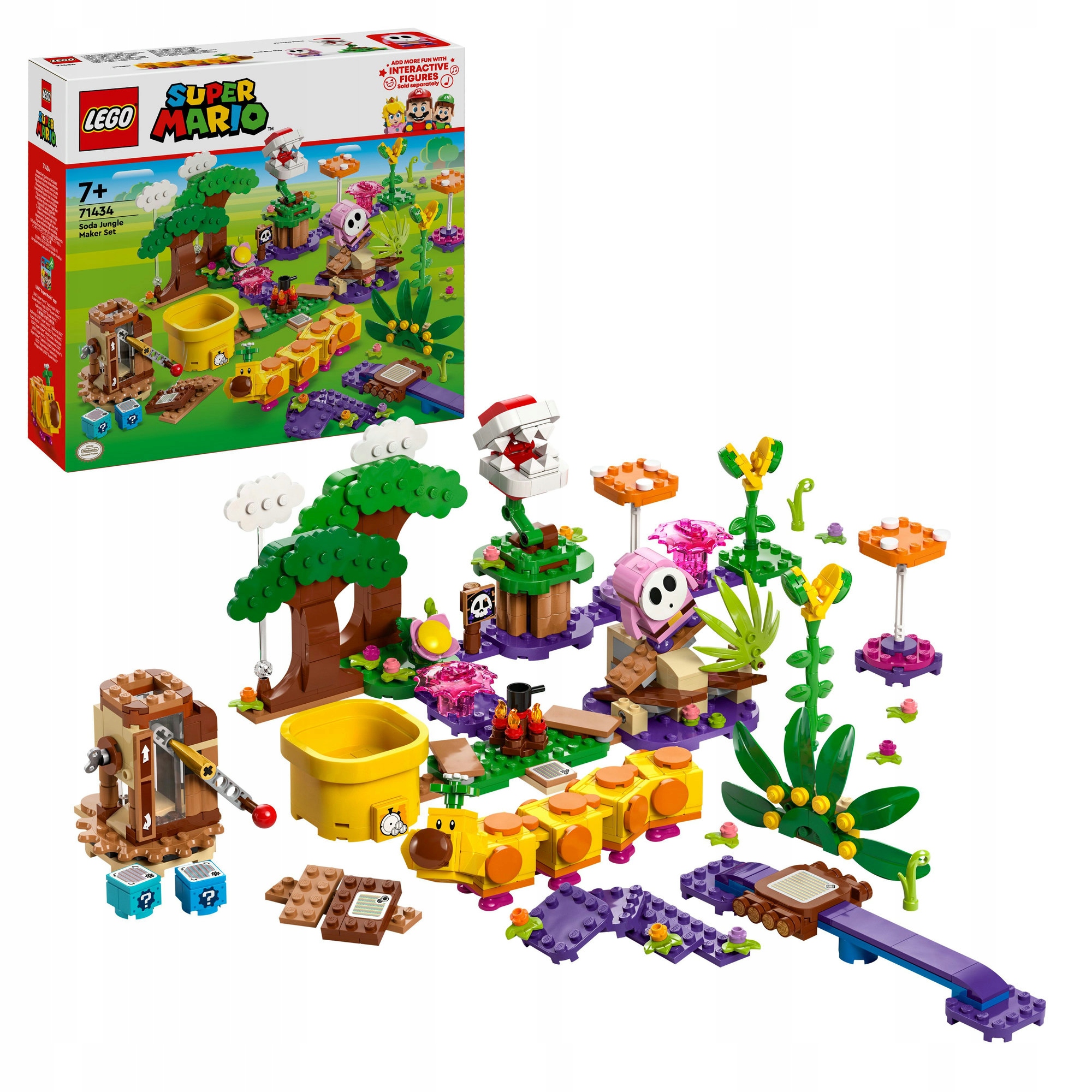 Lego Mario Soda Jungle sada tvůrce 71434