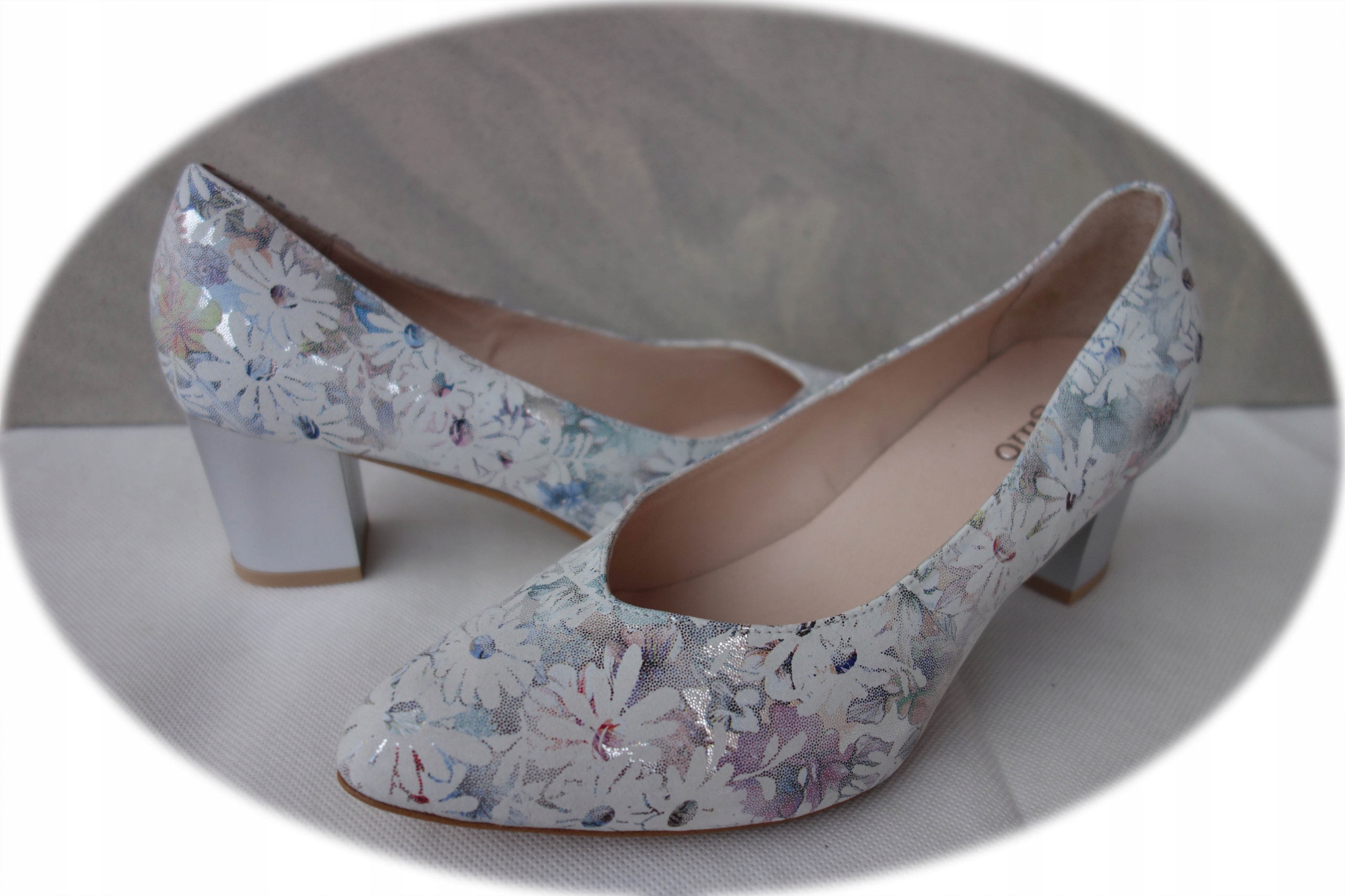 Skórzane czółenko Filipczyk tęg. G 1/2 39 Rozmiar 39