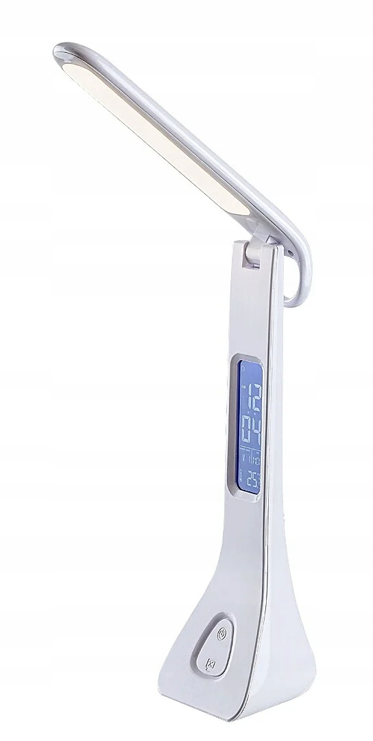 Stolová lampa s bielym vstavaným Led displejom 7W Amato 74042 Rabalux