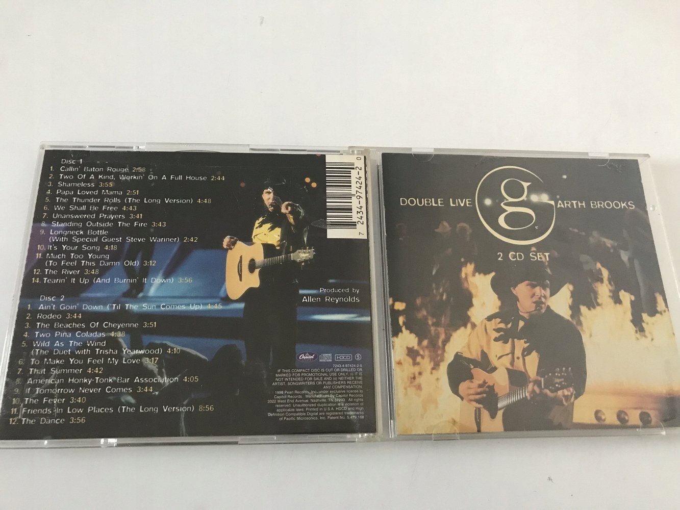 2CD Garth Brooks Double Live STAN 5+/6 13961089208 - Sklepy, Opinie, Ceny w