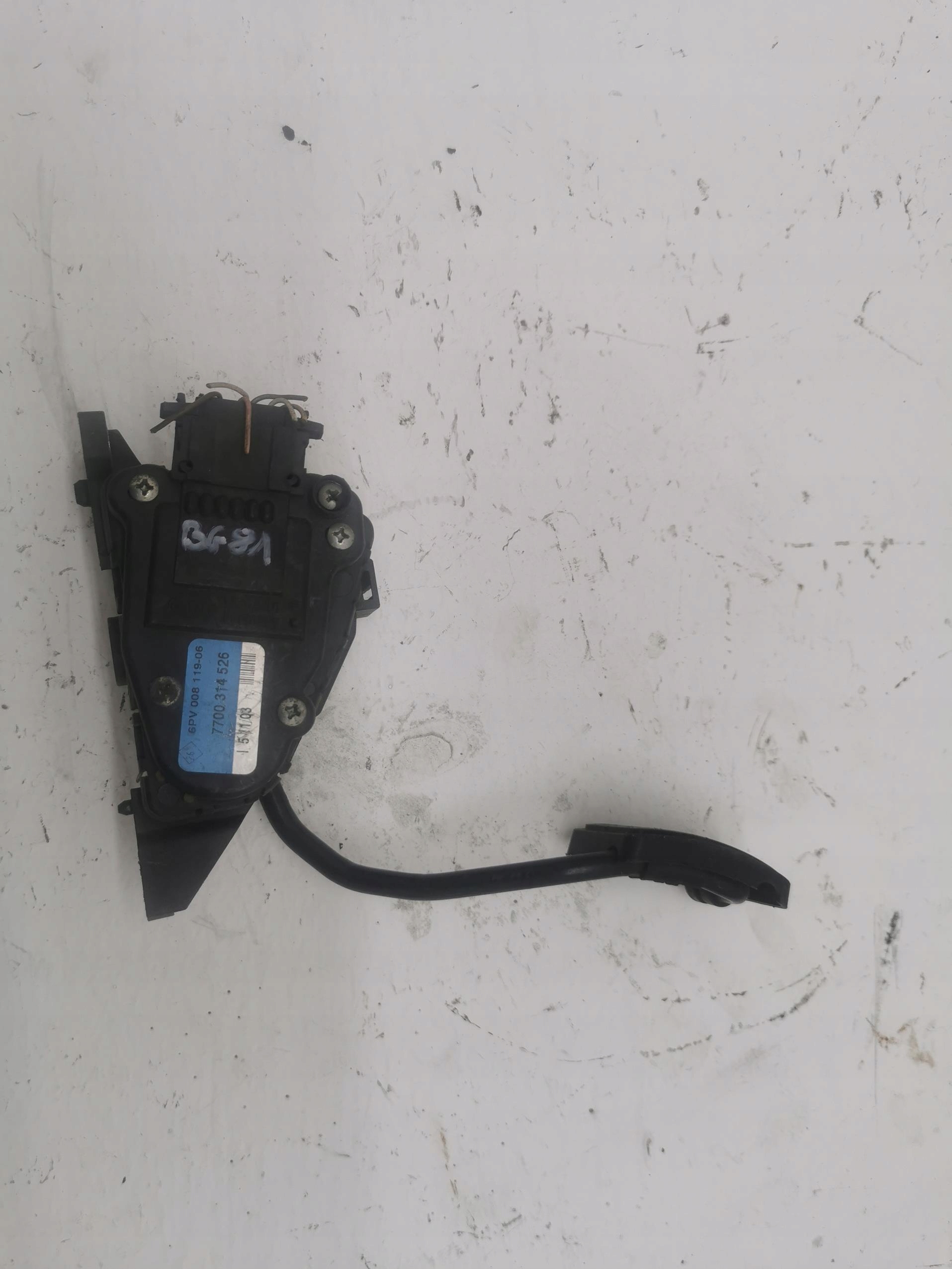 potentiometer Gas RENAULT MASTER II 7700314526