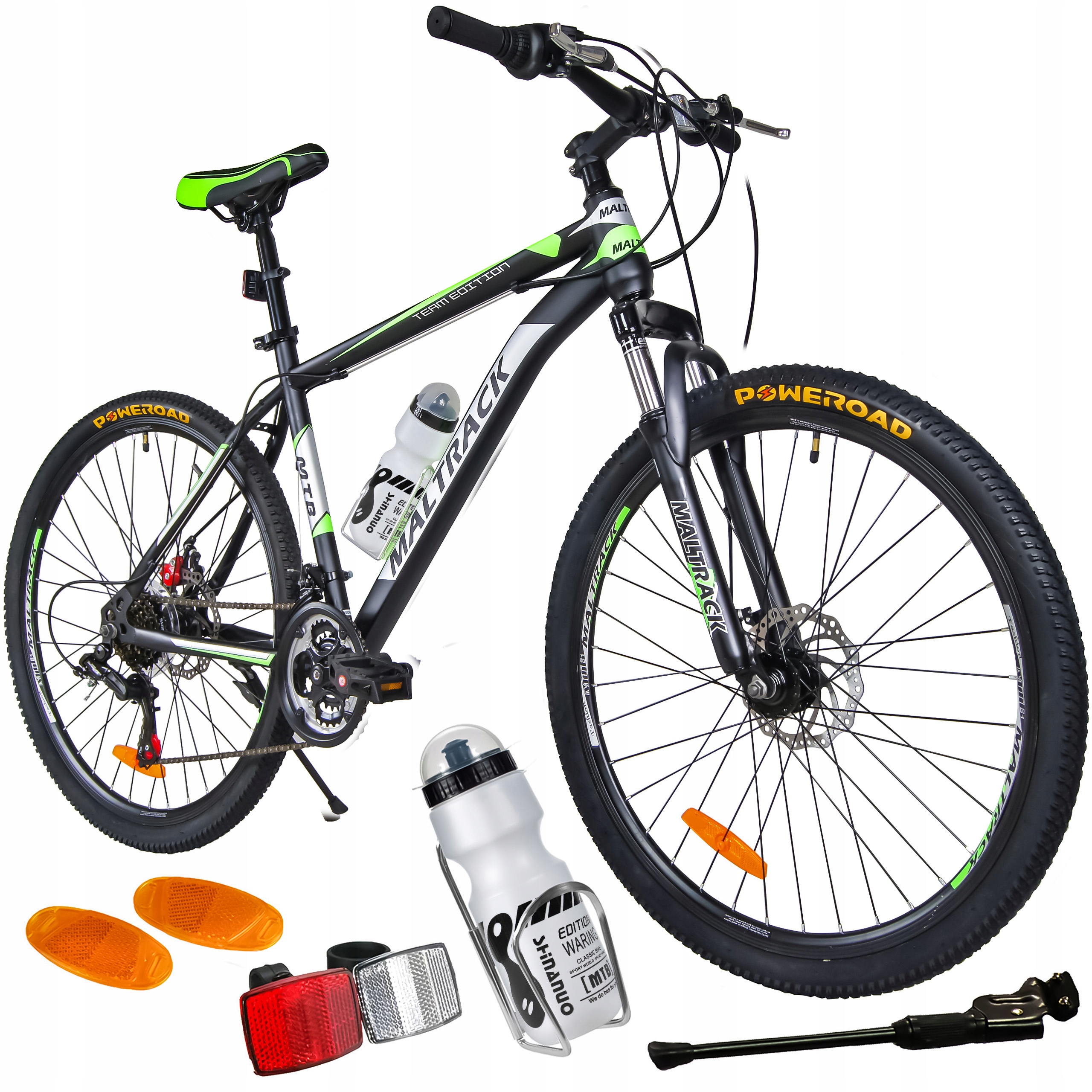 

Rower Górski Mtb Shimano Amortyzatory Bidon