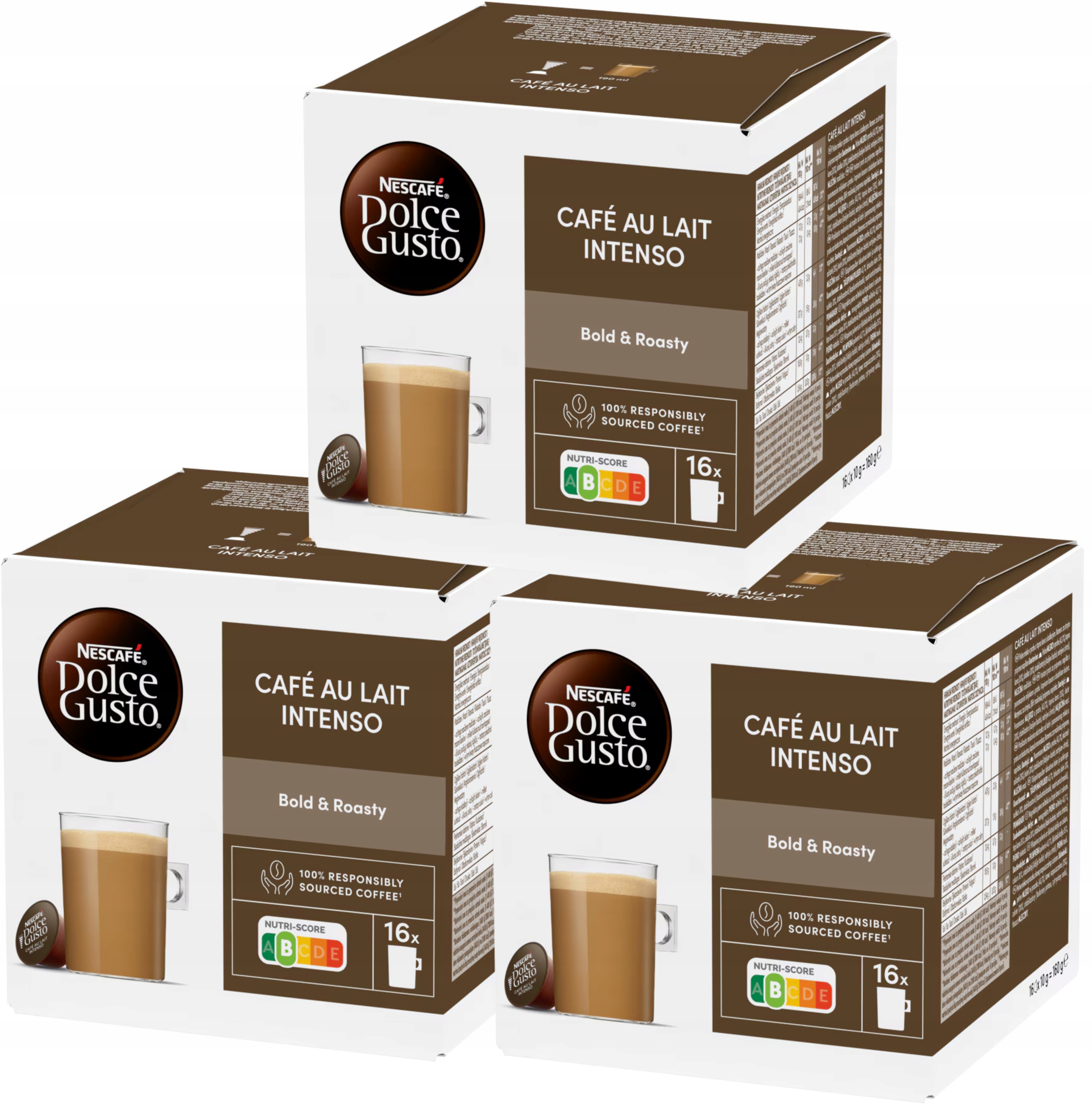 Levně Kapsle Dolce Gusto Cafe Au Lait Intenso 48 káv