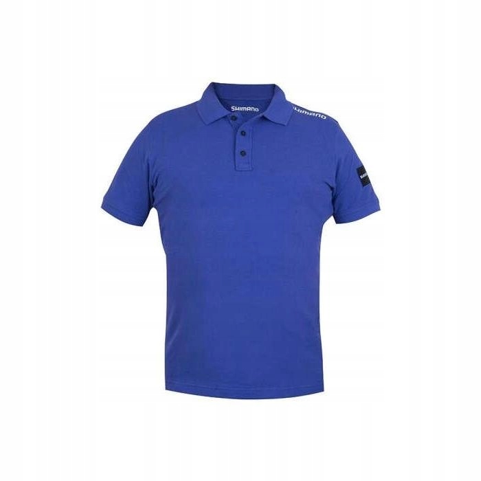 Koszulka Polo Shimano kolor niebieski rozmiar XL