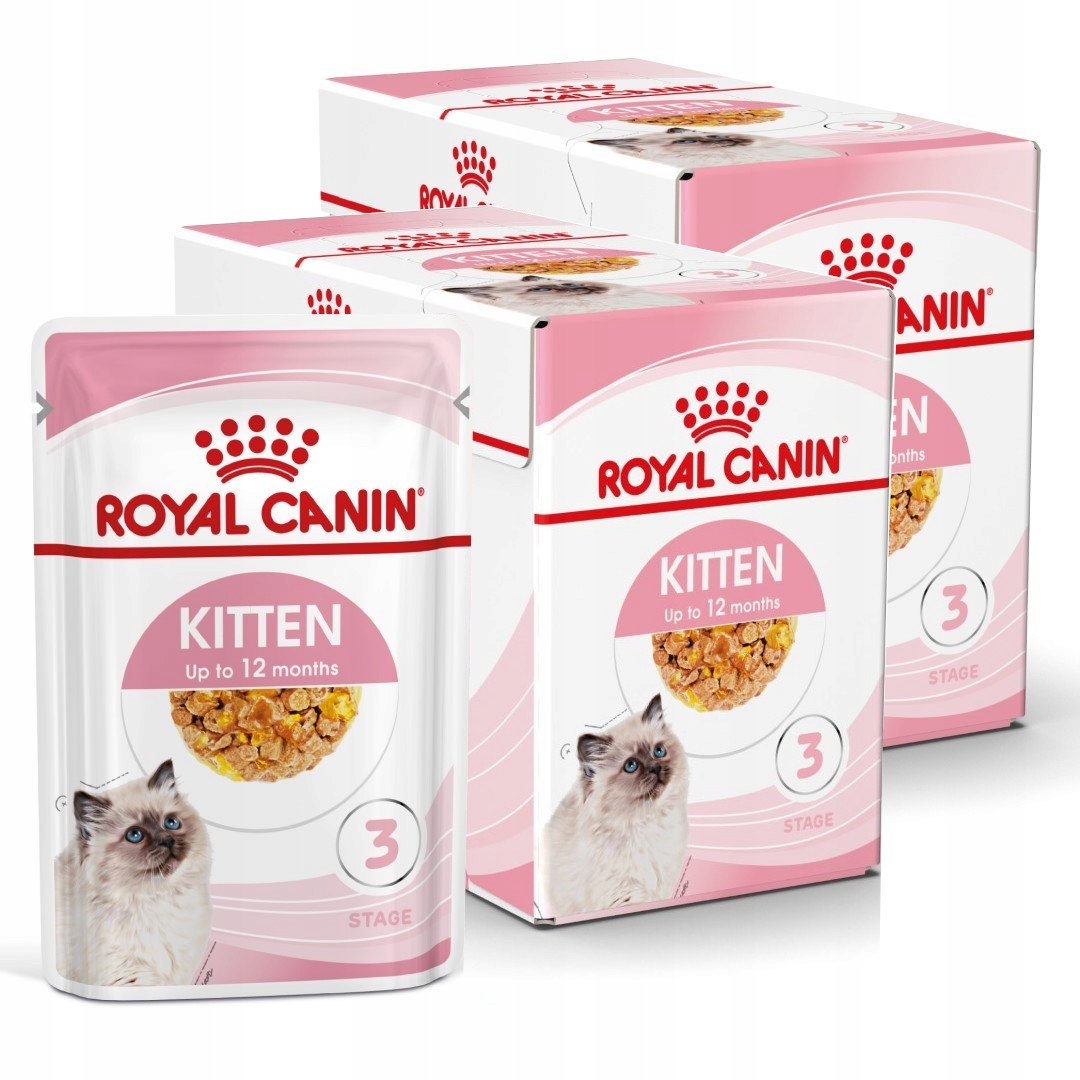 Levně Royal Canin Kitten Instinctive 24x85g Krmivo Vlhké v želé pro koťata