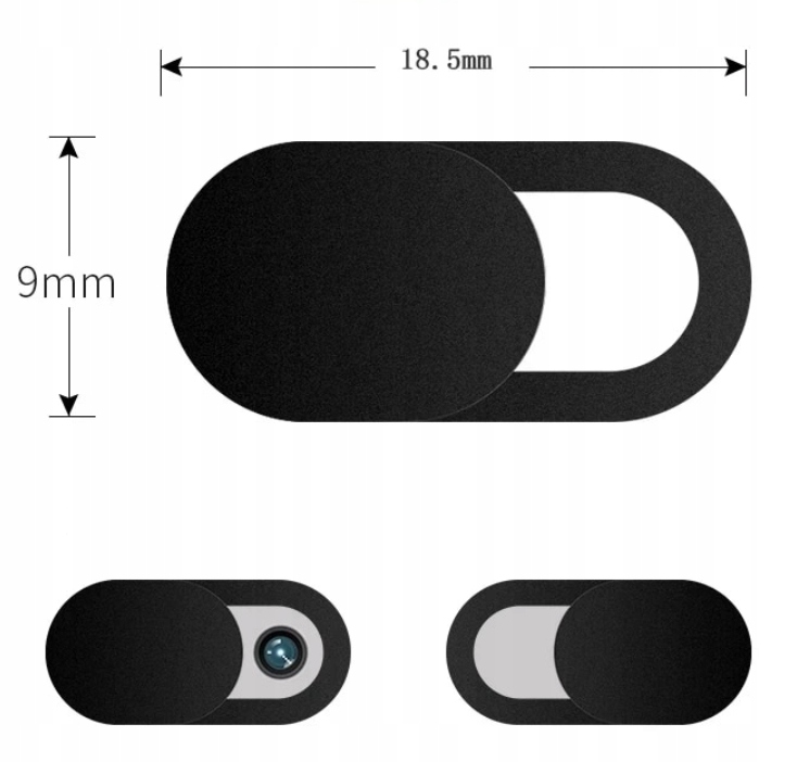 3 x ZAŚLEPKA ZASŁONKA DO KAMERKI KAMERY LAPTOPA Producent Inna