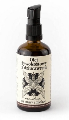 

Olej Żywokostowy z dziurawcem 100ml Mięśnie Stawy