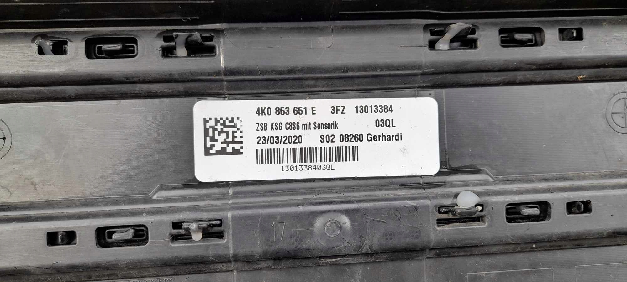 Grill der Stoßstange Grill AUDI A6 S6 4A 2019- 4K0853651E