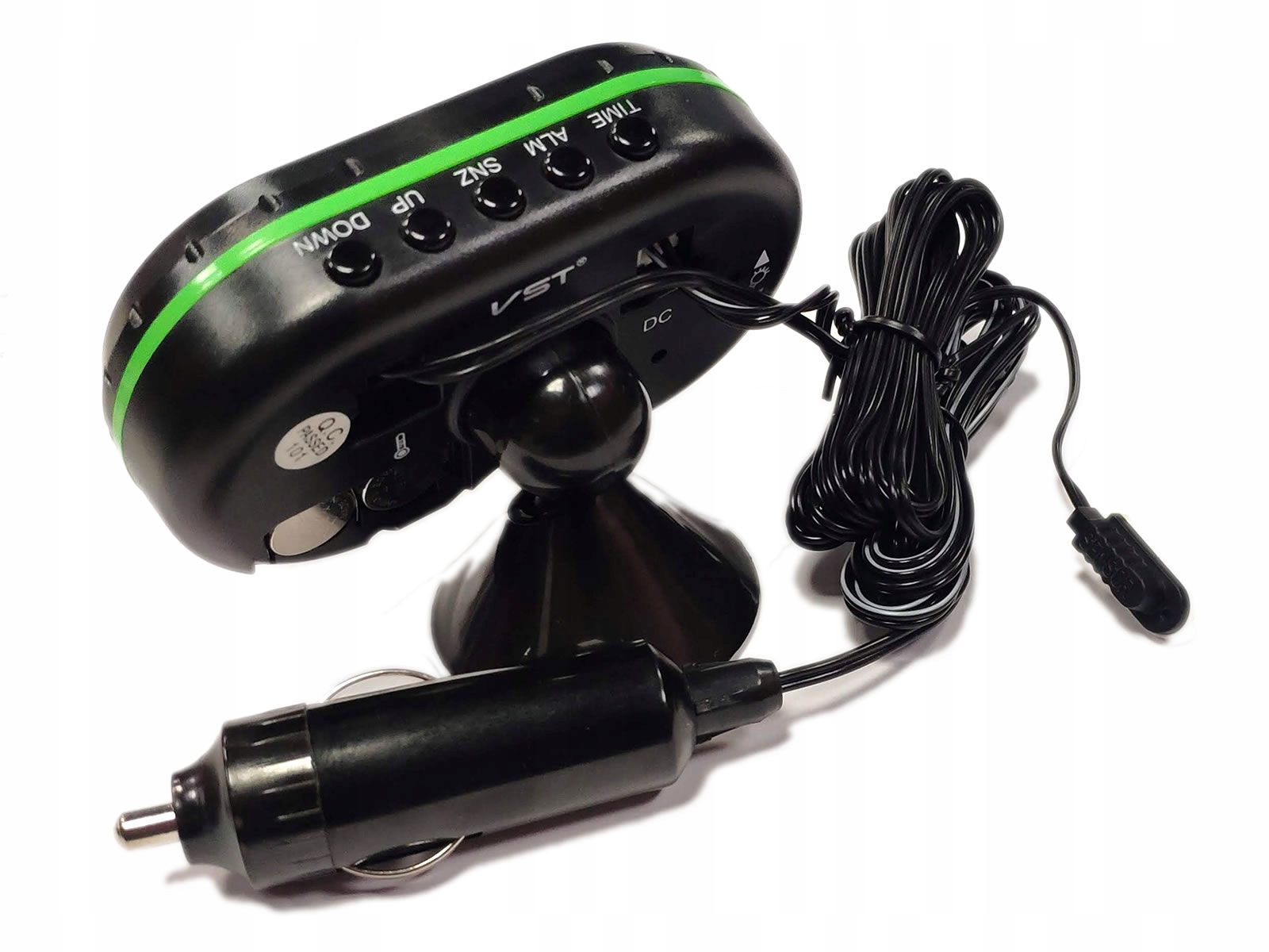 GRATISY# Termometr samochodowy stacja pogody woltomierz Kod producenta 877009GREEN