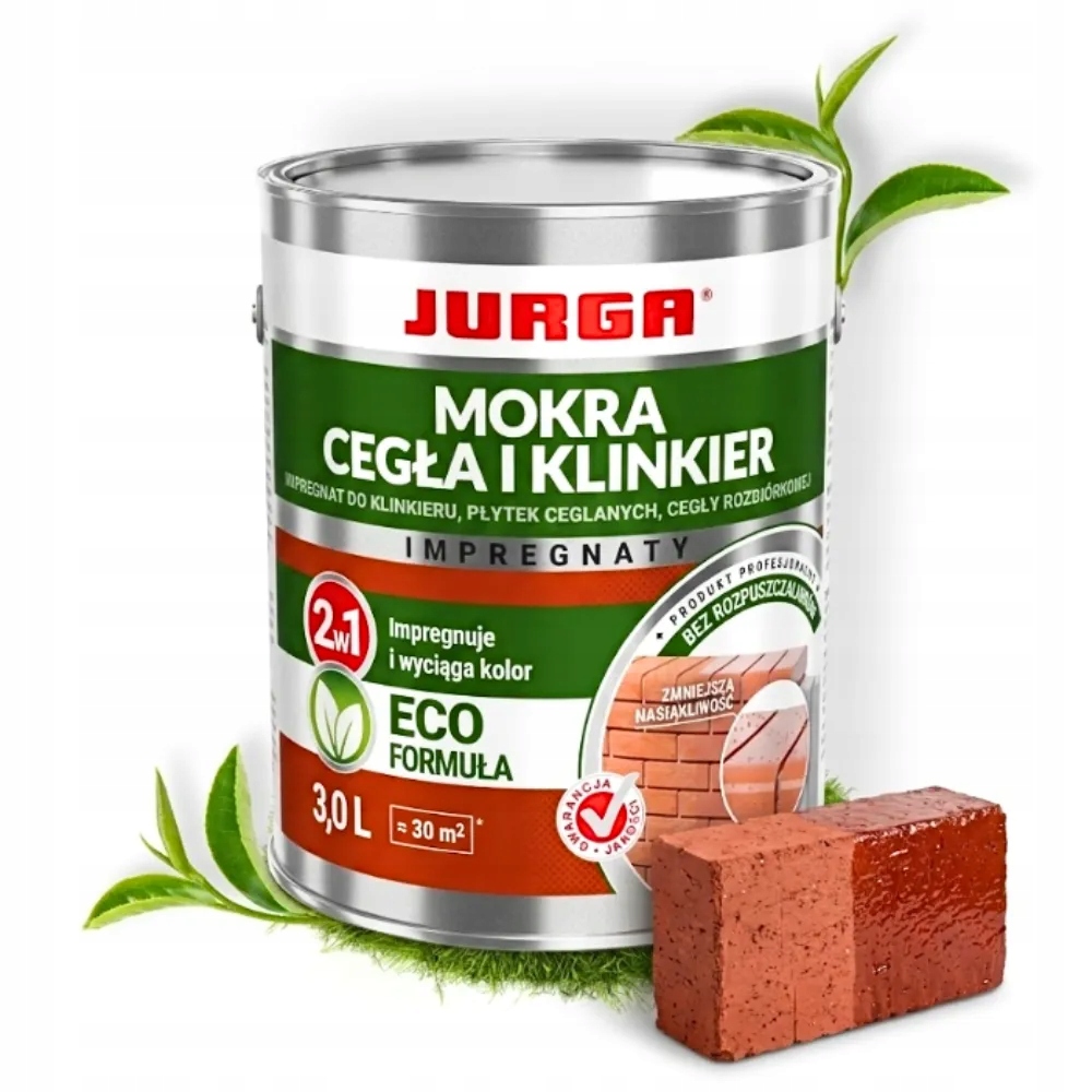 Impregnat do Cegły starej Klinkieru Mokra Cegła I Klinkier 3L