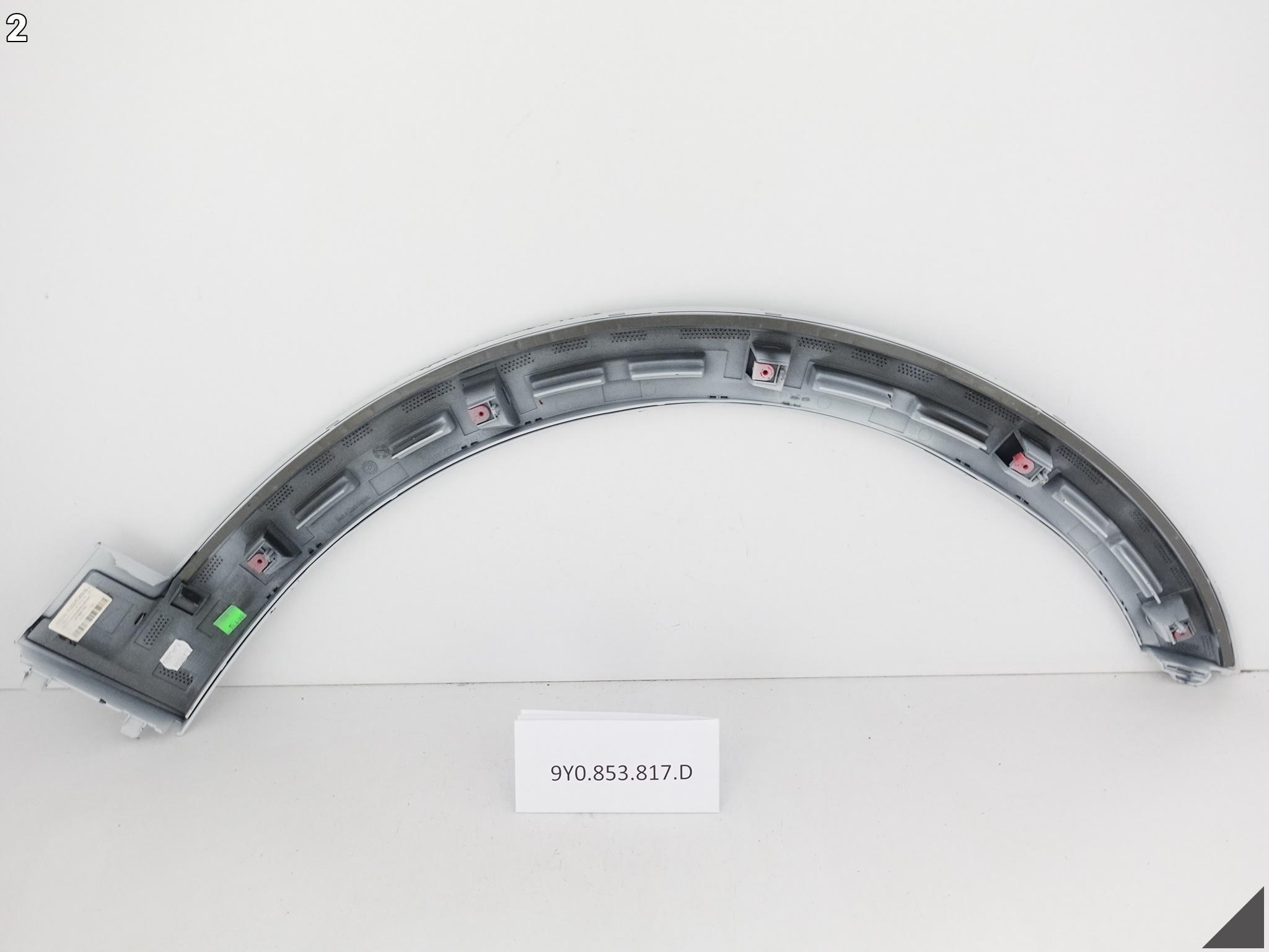 PORSCHE CAYENNE III GTS E3 9Y0 18- moulding for fender left front S9R