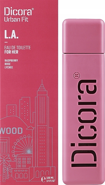 Dicora Urban Fit L.a. Toaletní Voda 100 ML Pro Ženy