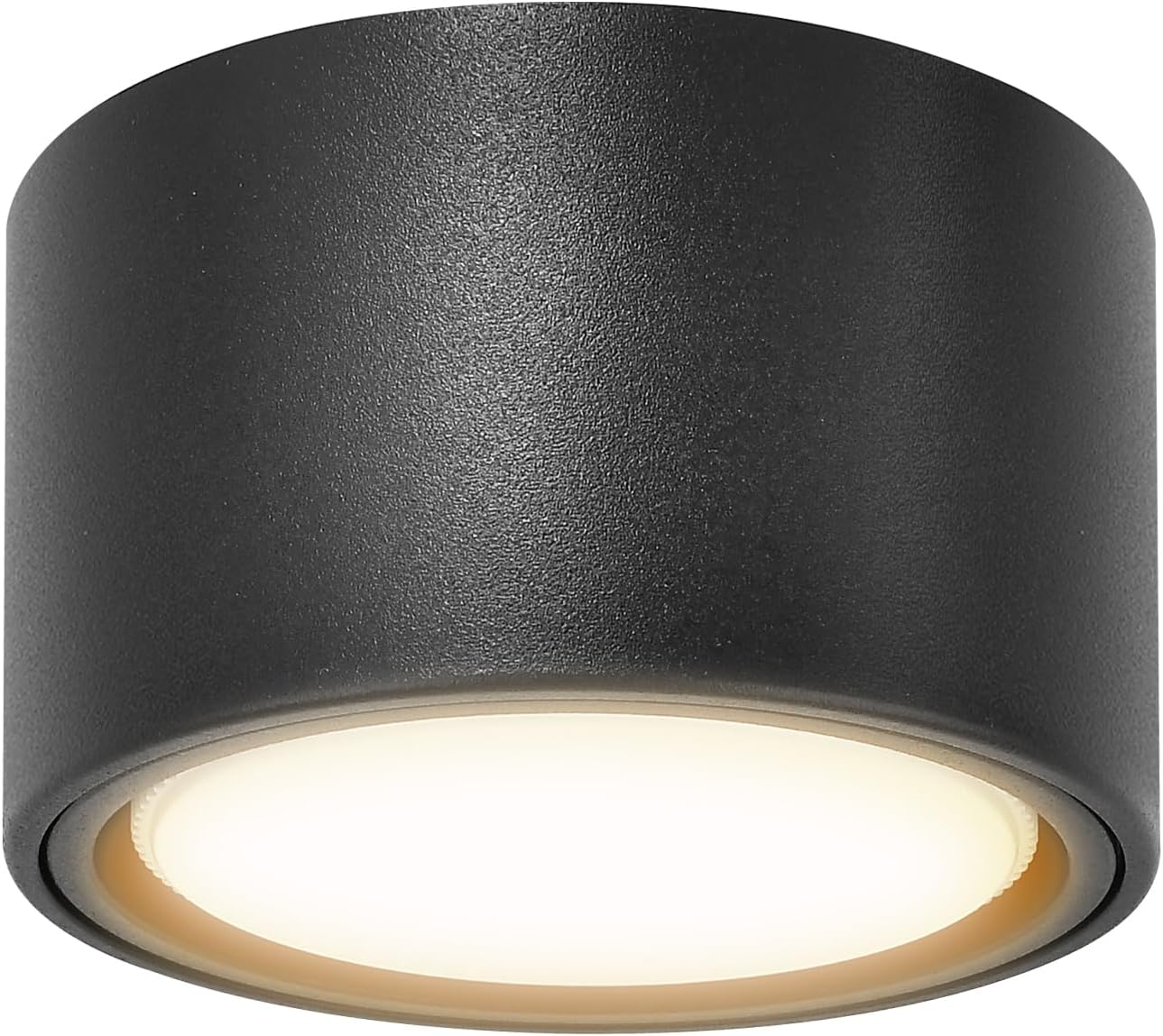 Led reflektor plochý nástěnný 80x50 mm Kyotech Černý 4 kusy