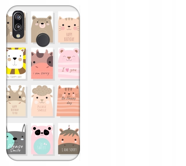 

Etui pokrowiec Huawei P20 Lite Słodkie zwierzątka