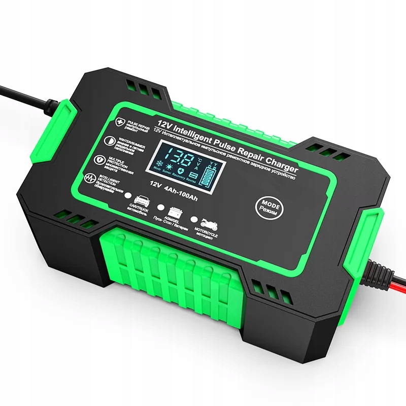 PROSTOWNIK DO AKUMULATORÓW AGM start&stop GEL 12V 24V 6A FUNKCJA NAPRAWY Model EMORJC120501A