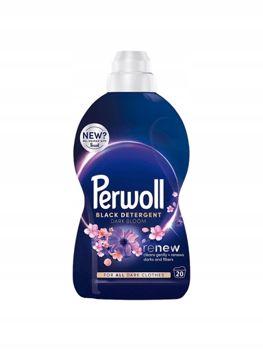 Levně 2x Perwoll Renew Black Dark Bloom Tekutý prací prostředek na tmavé tkaniny 1L