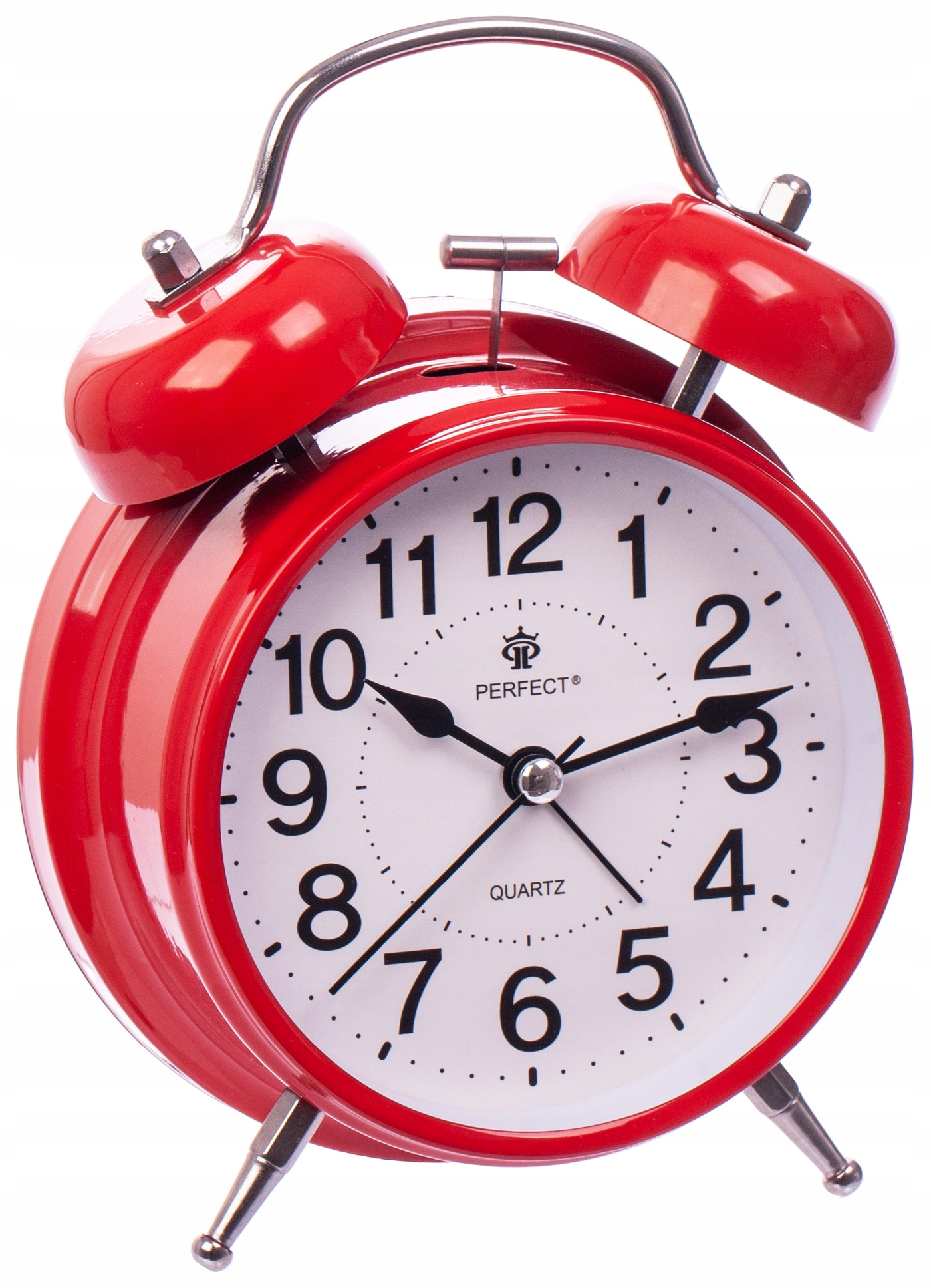 

Duży Klasyczny Budzik Perfect PT256CZ Płynący