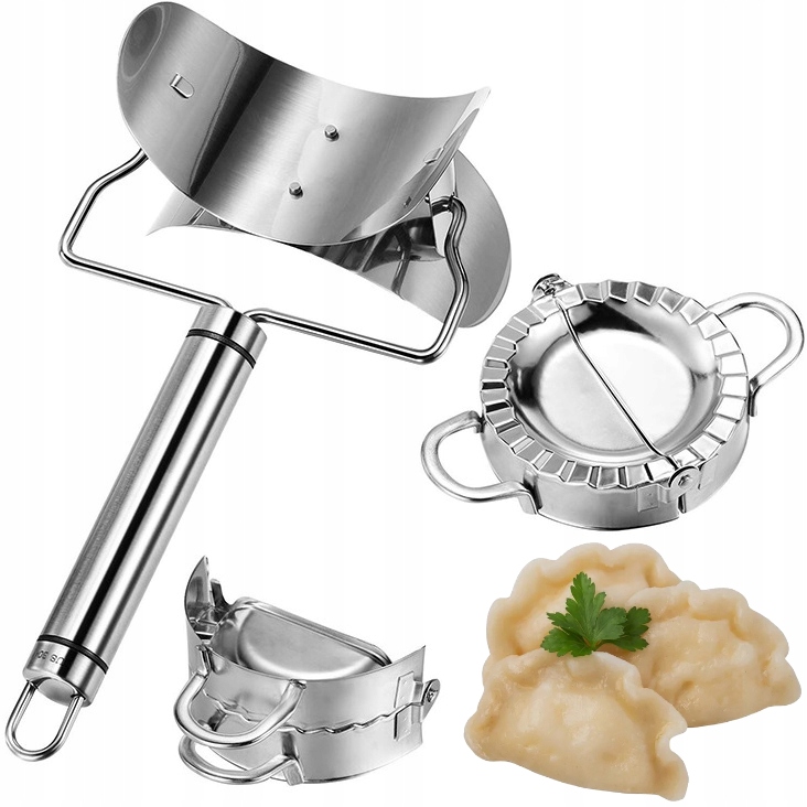 

Zestaw Do Pierogów Wykrawacz Krajalnica Foremka