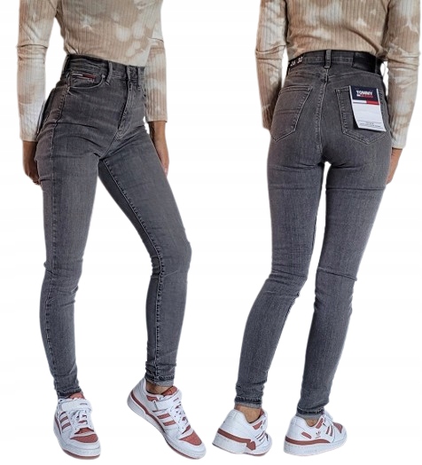 Tommy Hilfiger Džíny s vysokým pasem Skinny Sylvia W26 L32 Xs