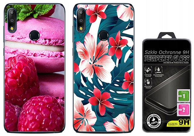 

2 x Etui Silikon Foto Do Asus Zenfone Max Pro M2