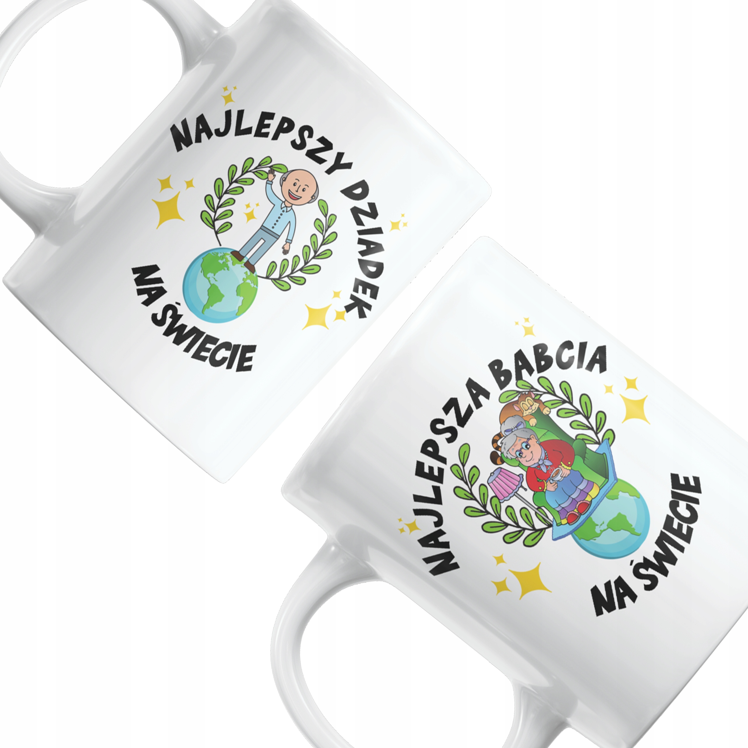 

Kubek zestaw najlepsza babcia i dziadek