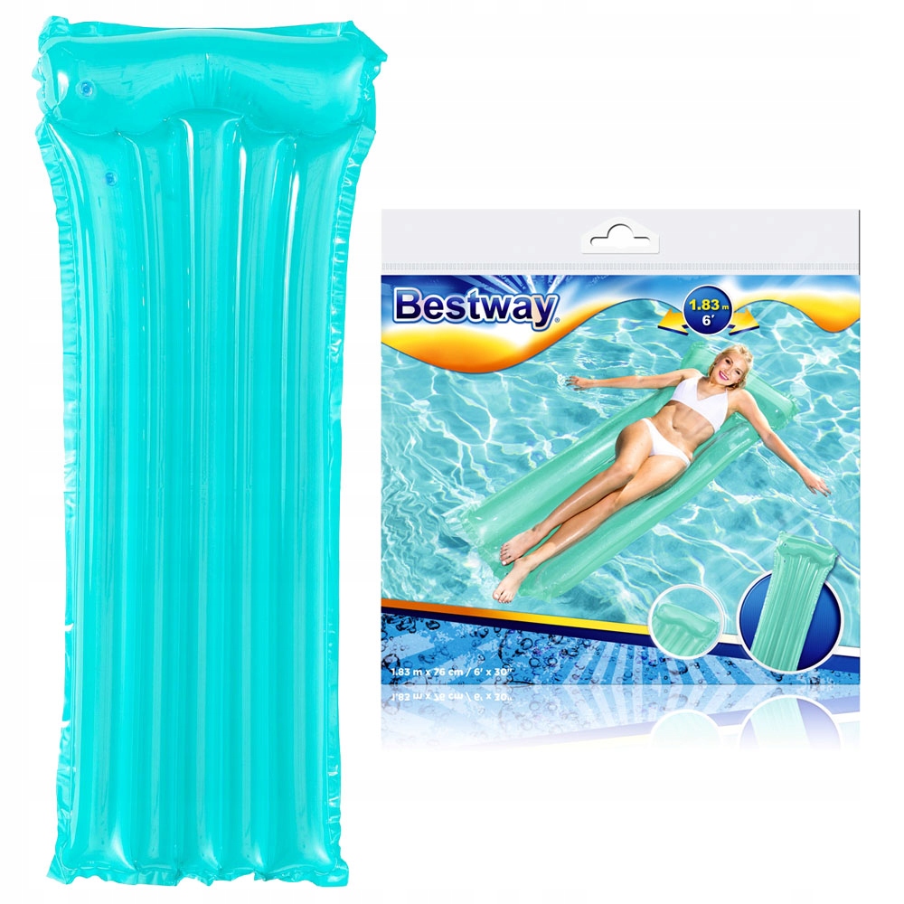 

Bestway Materac plażowy Deluxe 183 x 76 cm 44013