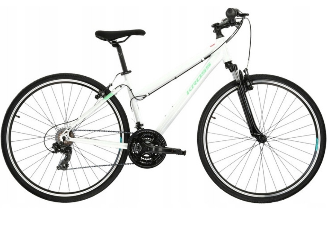 Rower crossowy damski Kross Evado 1.0 28” rama 19” biały shimano