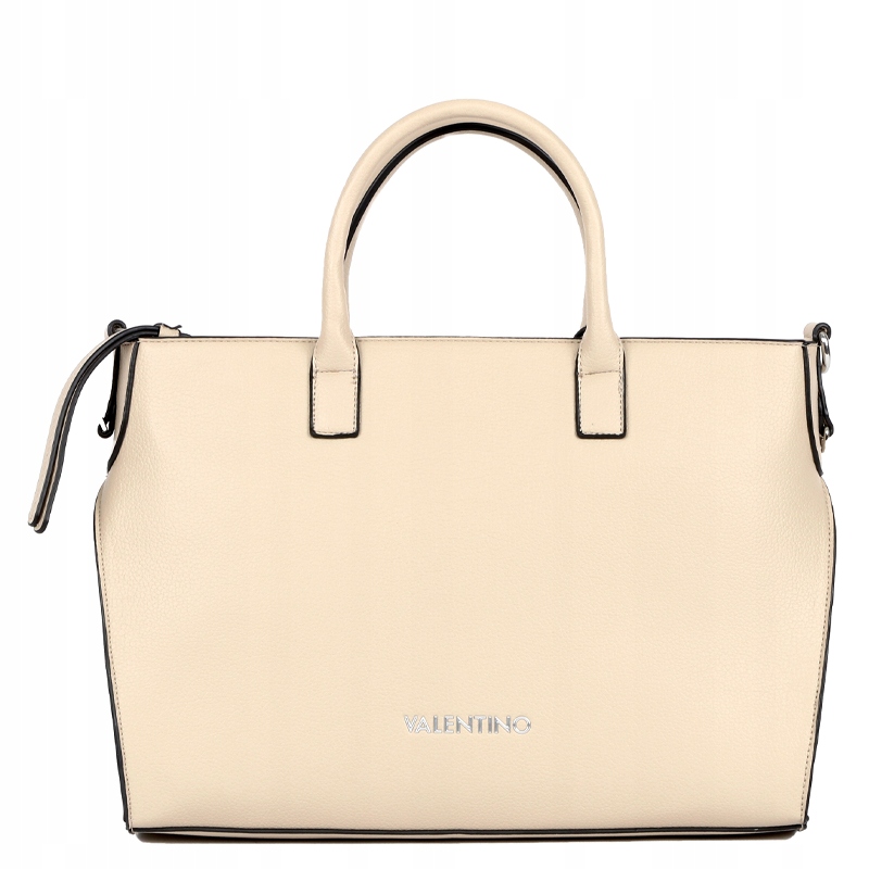 Valentino Bags Velká béžová kabelka Haggis Tote