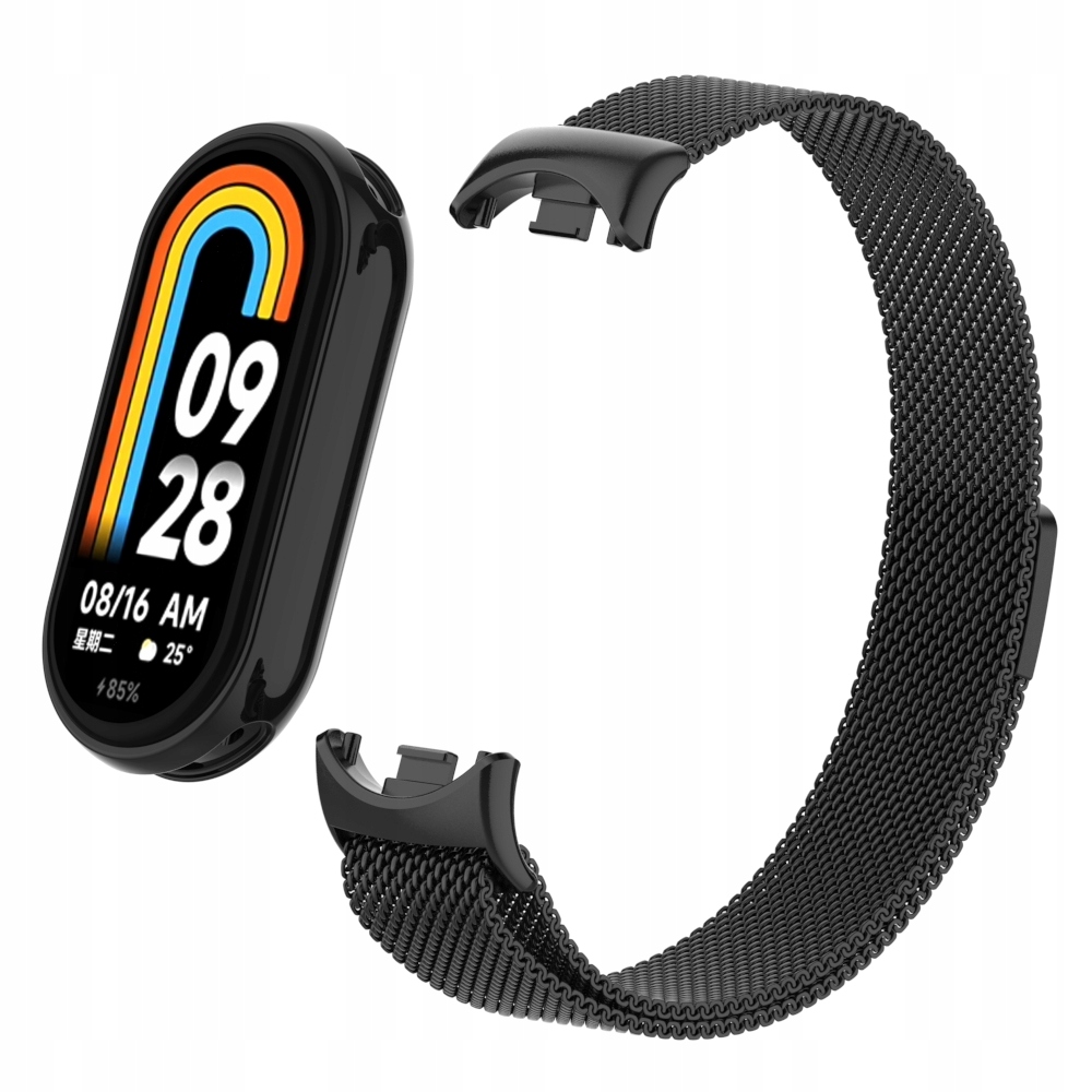 PASEK BRANSOLETA OPASKA DO SMARTBAND XIAOMI MI BAND 8/9 - BLACK Kod producenta Mi PMI_006