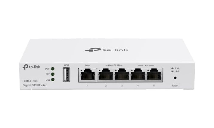 Tp-link Gigabit Vpn Router Festa FR205 Biały