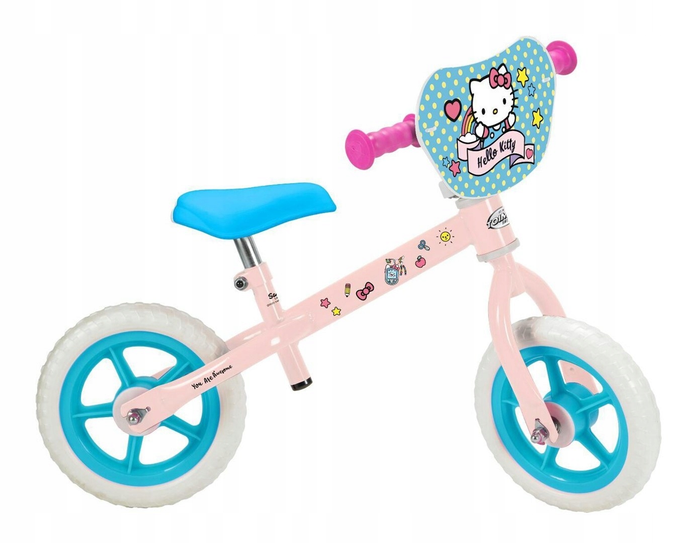 Rowerek biegowy 10" Hello Kitty dla dziewczynek Toimsa 149