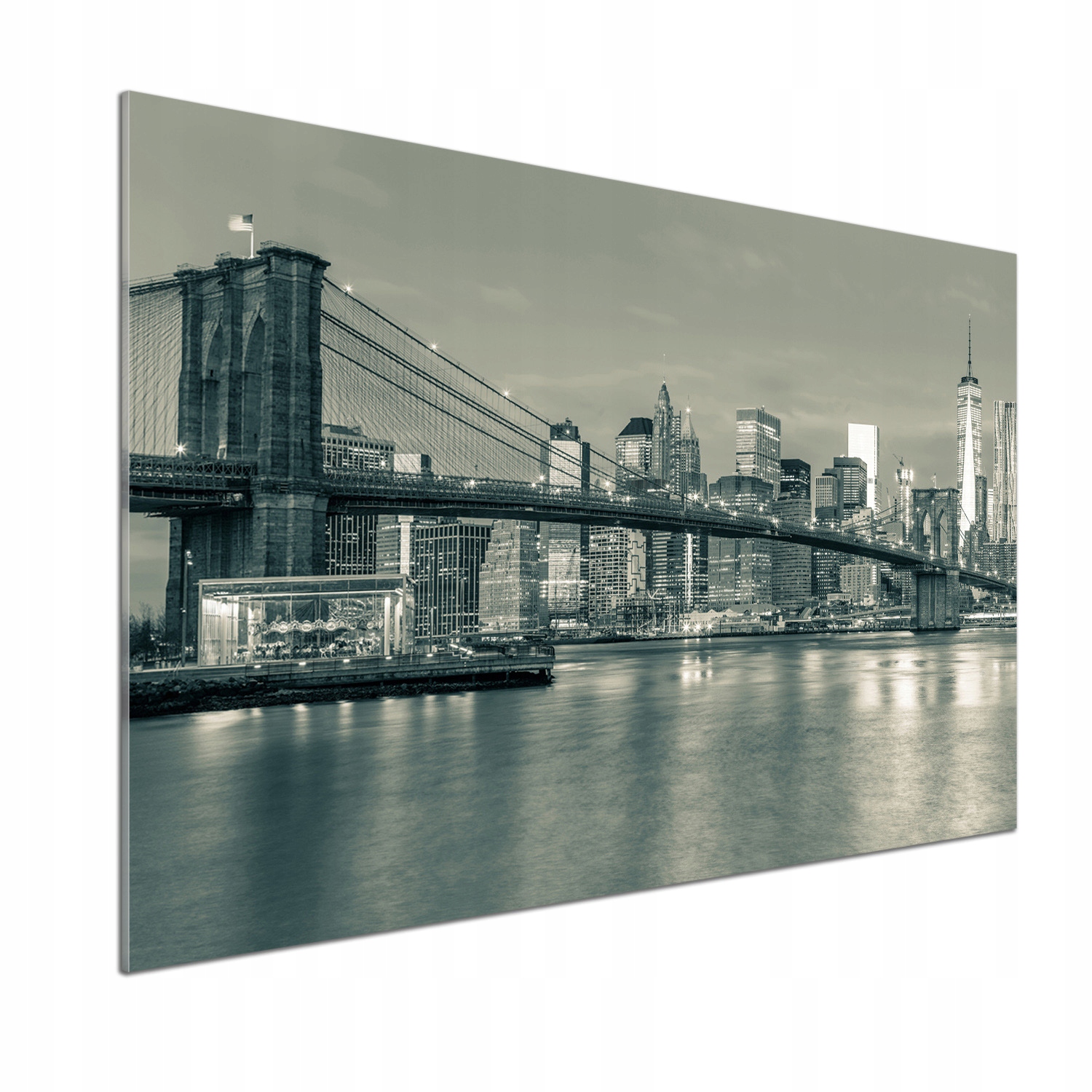 Lacobel panel Manhattan New York 100 x 70 cm Lepidlo