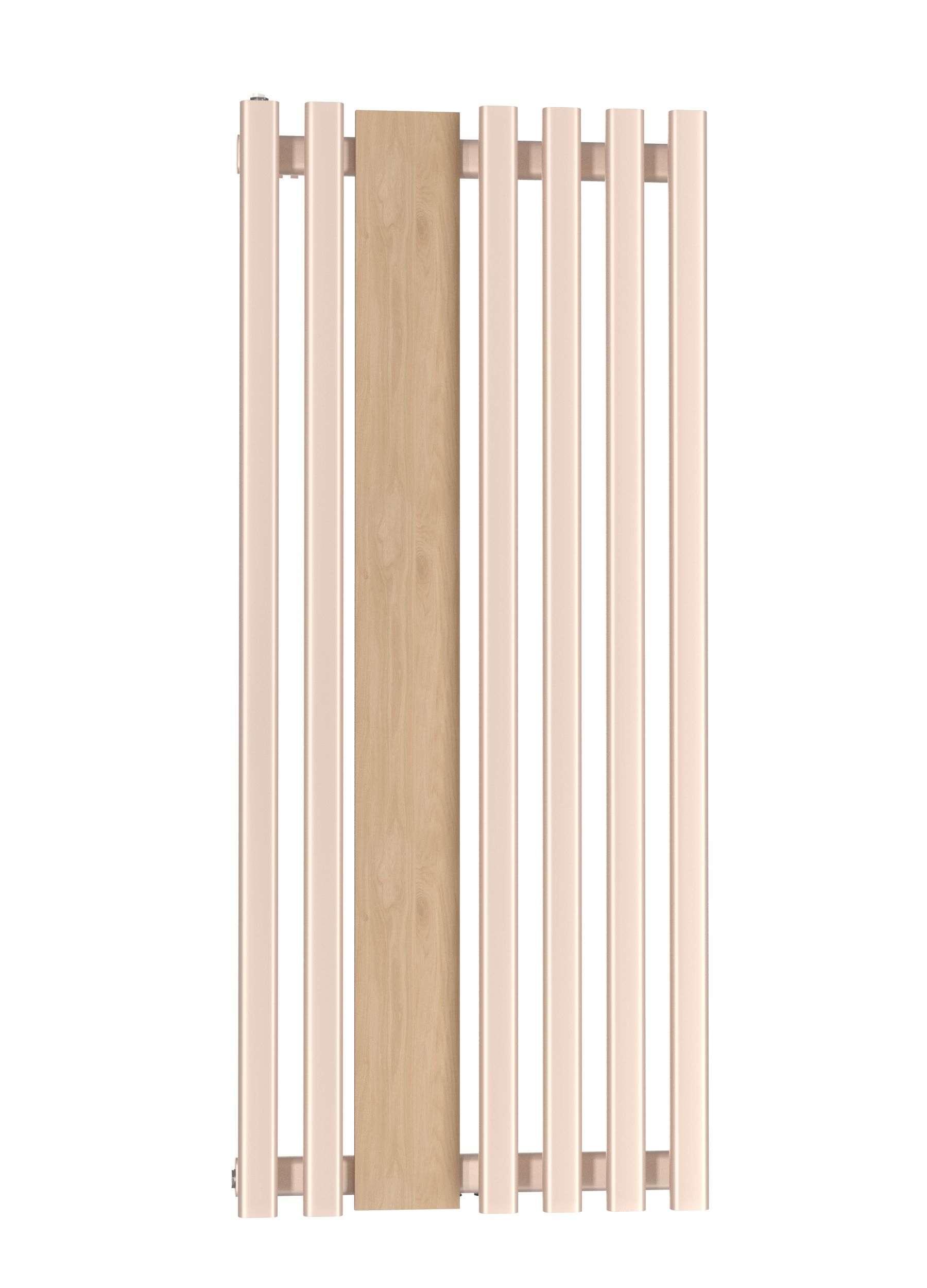 Dekoratívny radiátor Rio wood 160x60 Strieborná Ružová