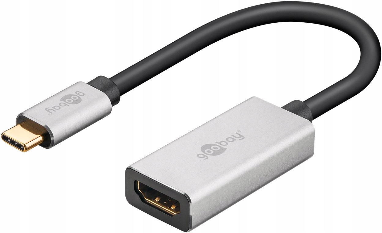Adapter Goobay Usb-c na Hdmi 60194 Obraz 4K w doskonałej jakości