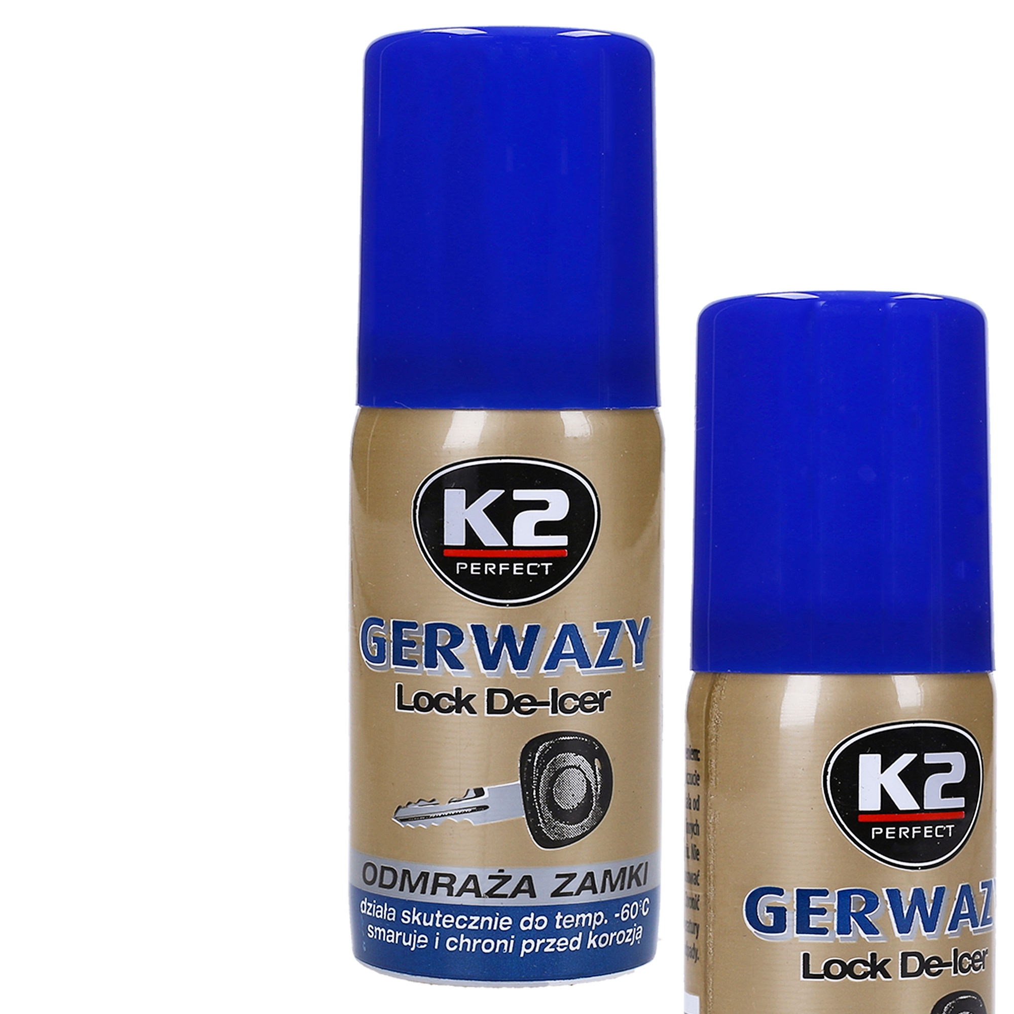 

K2 Gerwazy odmrażacz do zamków -60C kieszonkowy