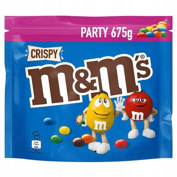 M&M's Křupavé Dražé 675g