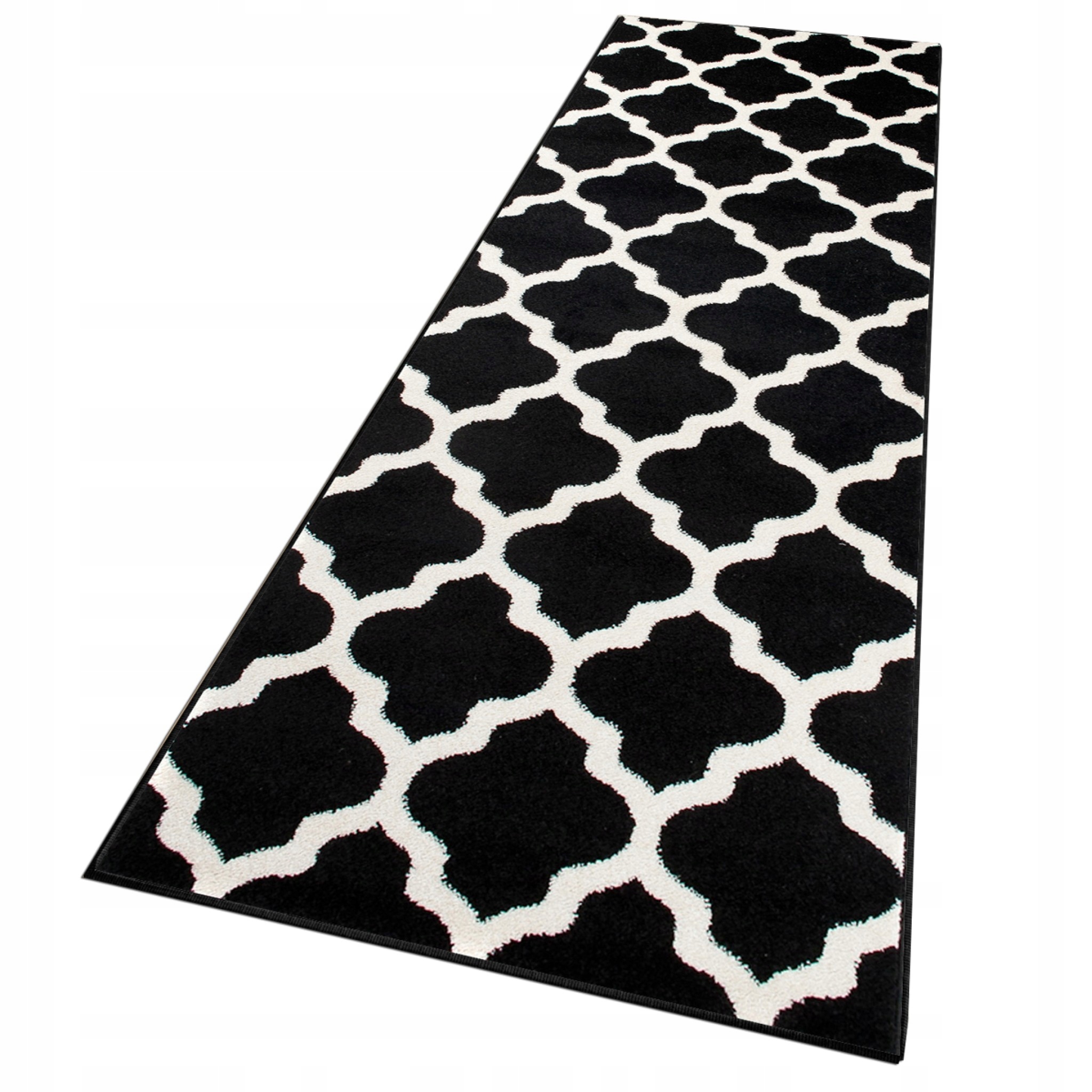 

Chodnik Maroko Fryz 60cm Modny z obszyciem v82bl