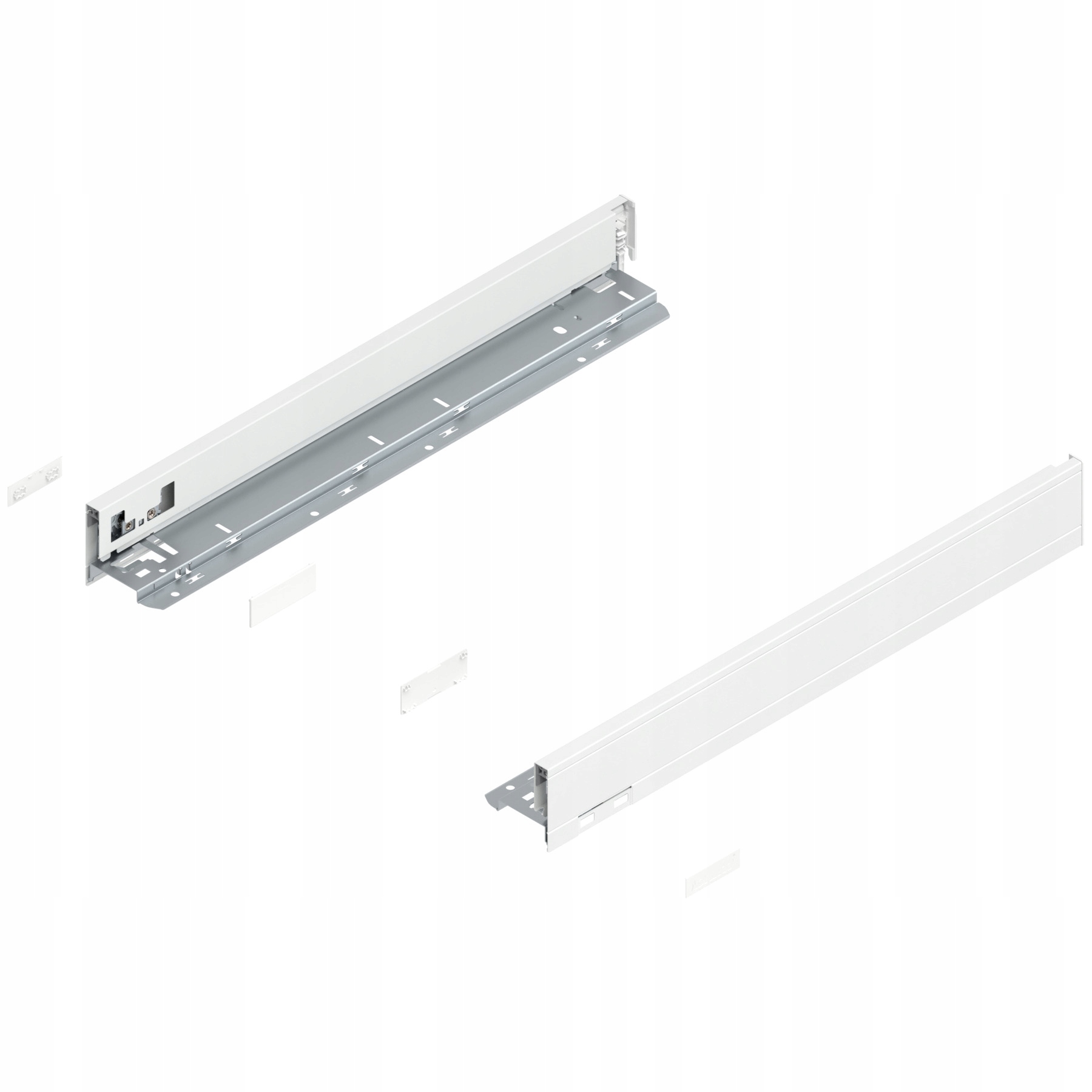 

Blum 770N5002S Boki szuflady Legrabox wys.N dł.500