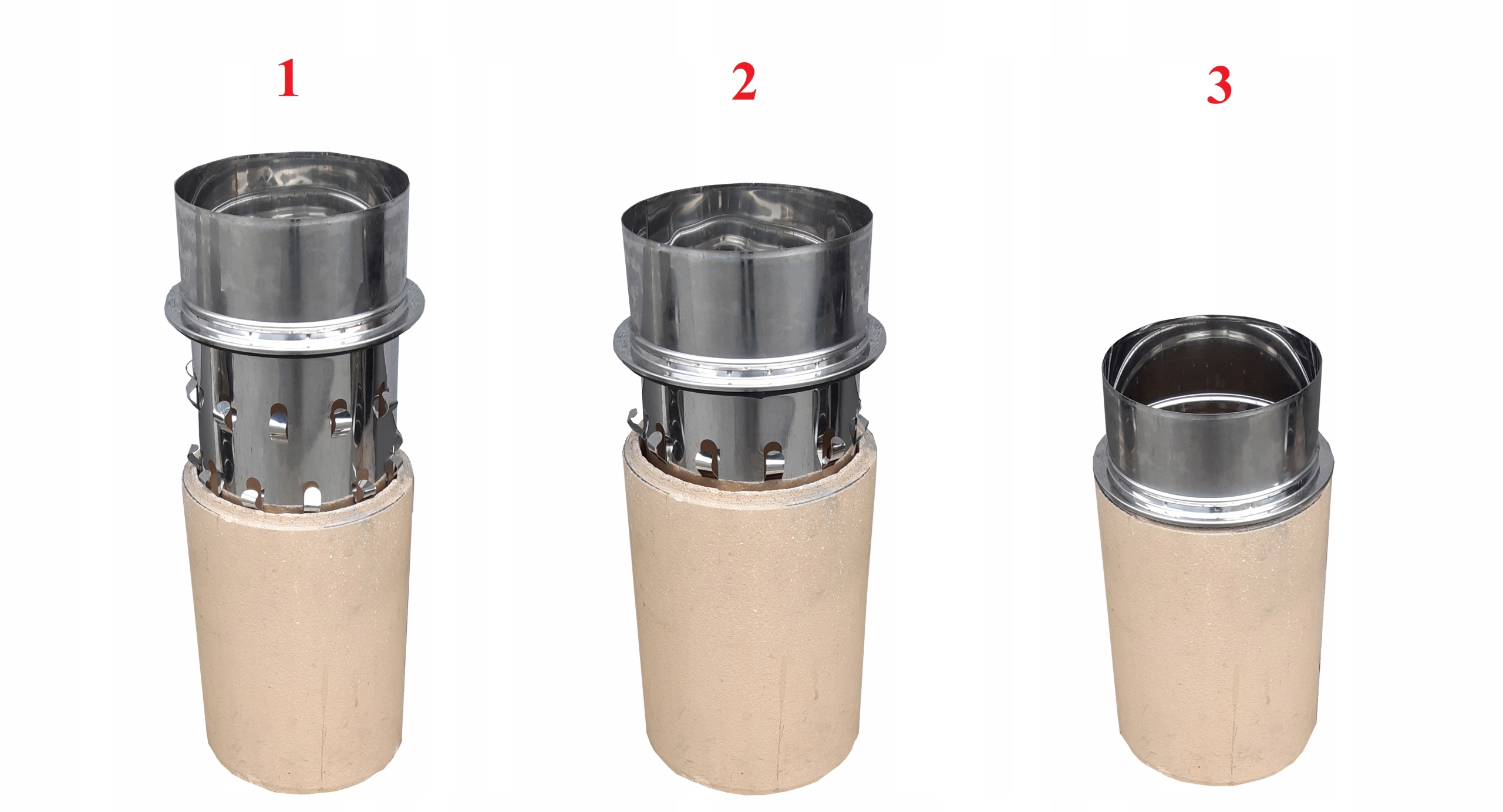 STRAŻAK OBROTOWA NASADA KOMINOWA fi 200 CERAMIKA Typ wywiewny