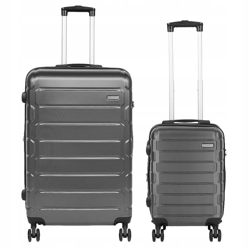 KMOPLET DWÓCH WALIZEK POSZERZANYCH DUŻA I MAŁA KABINÓWKA DO SAMOLOTU Waga produktu z opakowaniem jednostkowym 8.2 kg