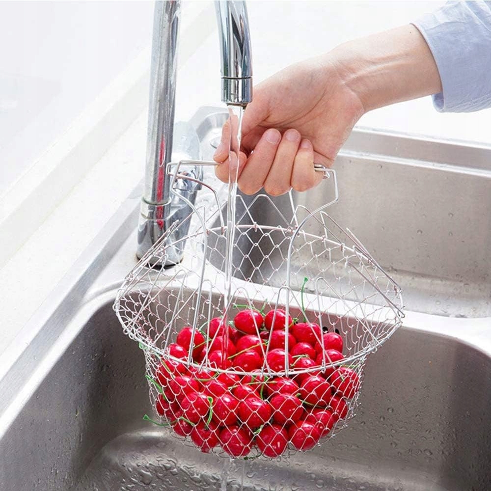 UNIVERZÁLIS SÜTŐSZŰRŐ FŐZÉSI KOSÁR Átmérő 230 mm