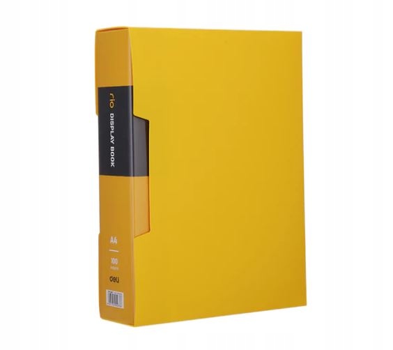 ŻOŁTY ALBUM OFERTOWY DELI A4 100 KOSZULEK RIO