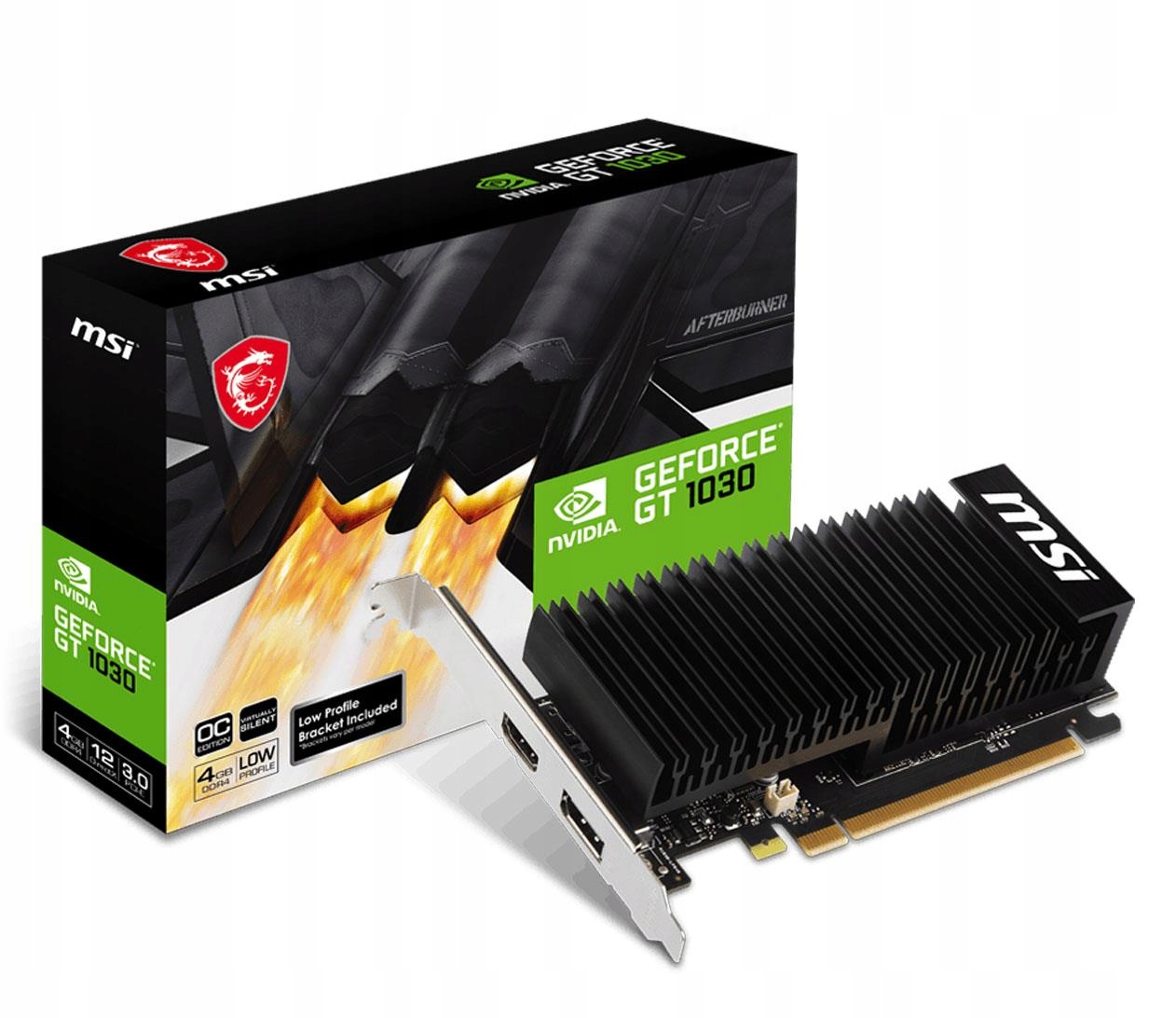 Karta graficzna Msi GeForce Gt 1030 4GB DDR4 Hdmi PCIe 3.0 Low Profile