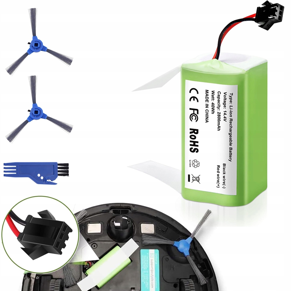 Akumulátor Baterie Pro Vysavače Eufy Robovac 11/11S/11S/12/15C/15C Max