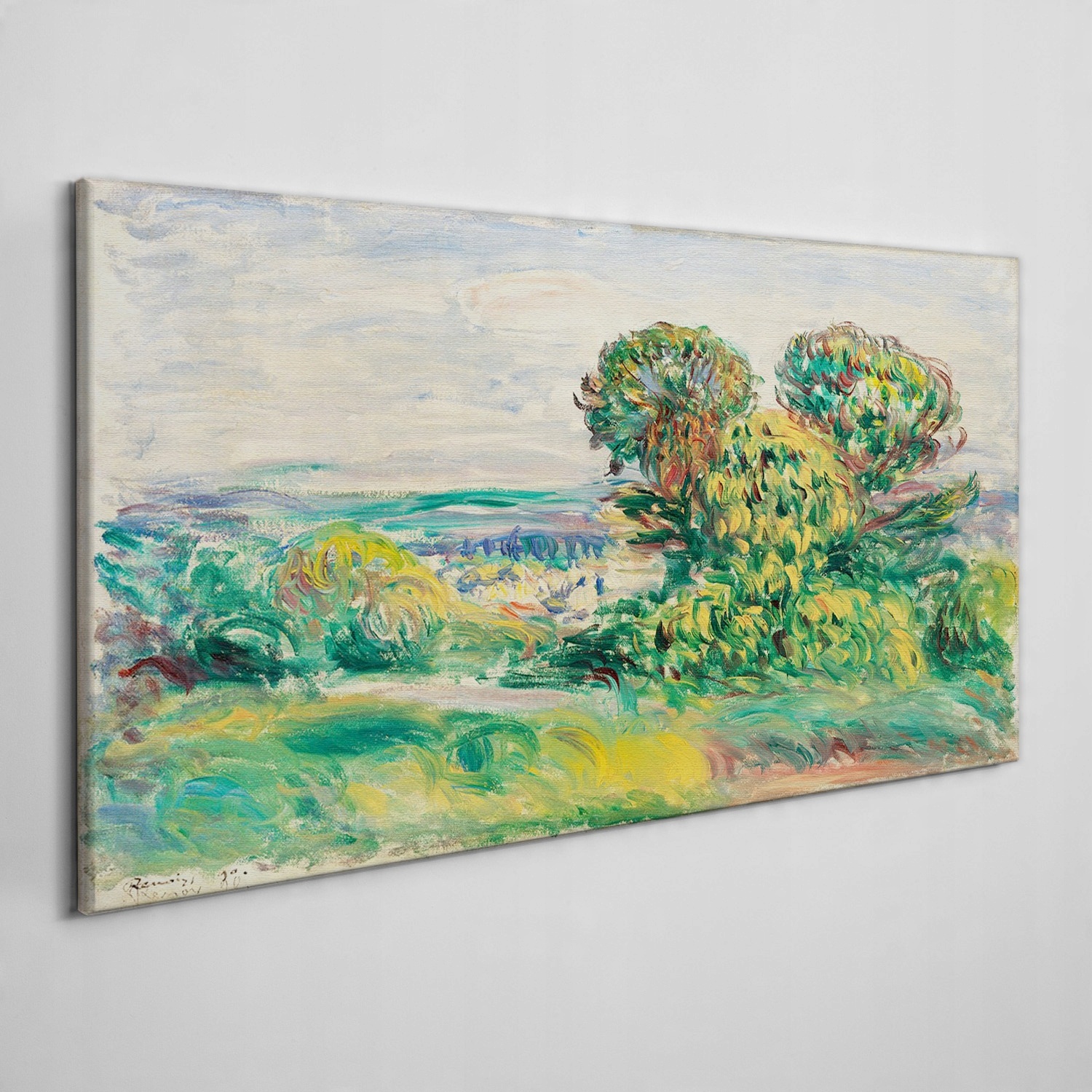 

Foto-obraz na ramie płótno Las krajobraz 100x50 cm