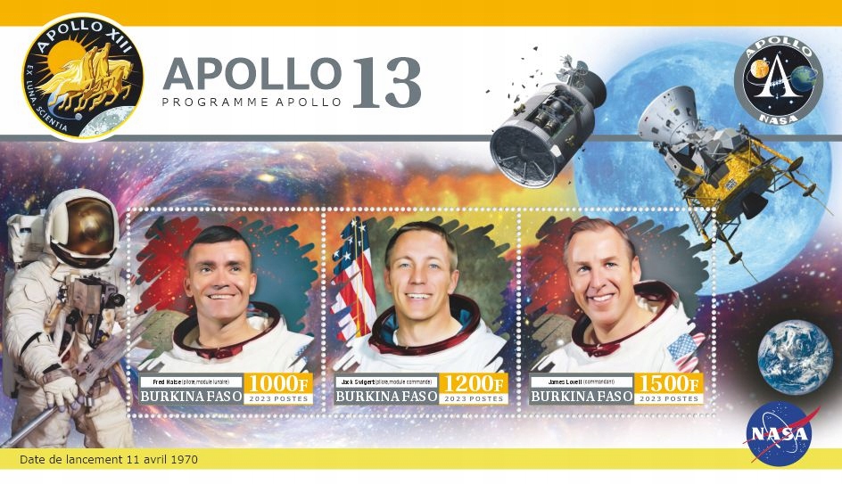 Podbój kosmosu - program Apollo / APOLLO 13 - arkusik #BF2315