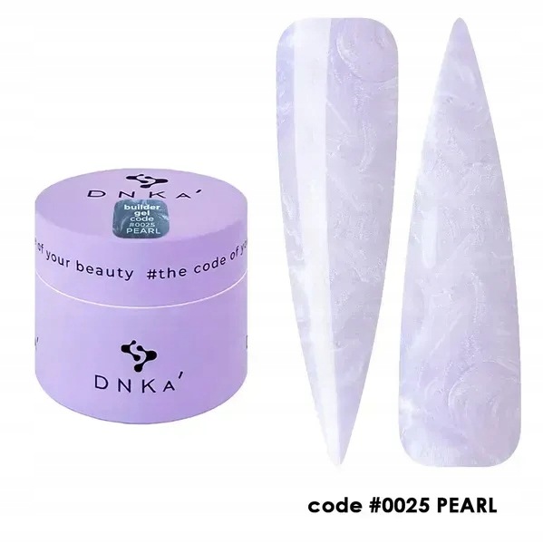DNKa Builder Gel #0025 Pearl 30 ml Stavební Gel na nehty