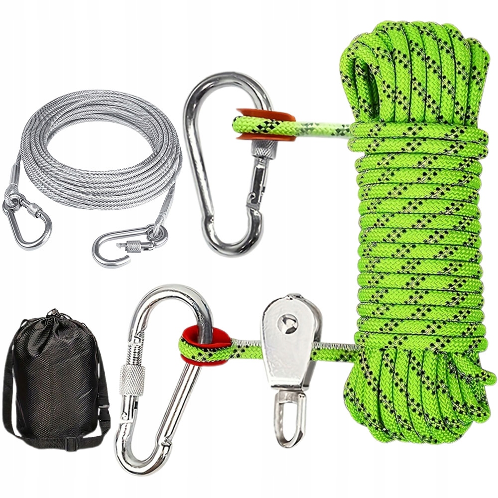 Levně Vodítko Kabel pro běžecký pás pro psa 3,1 M Reflexní lanko proti zamotání 15,1 M