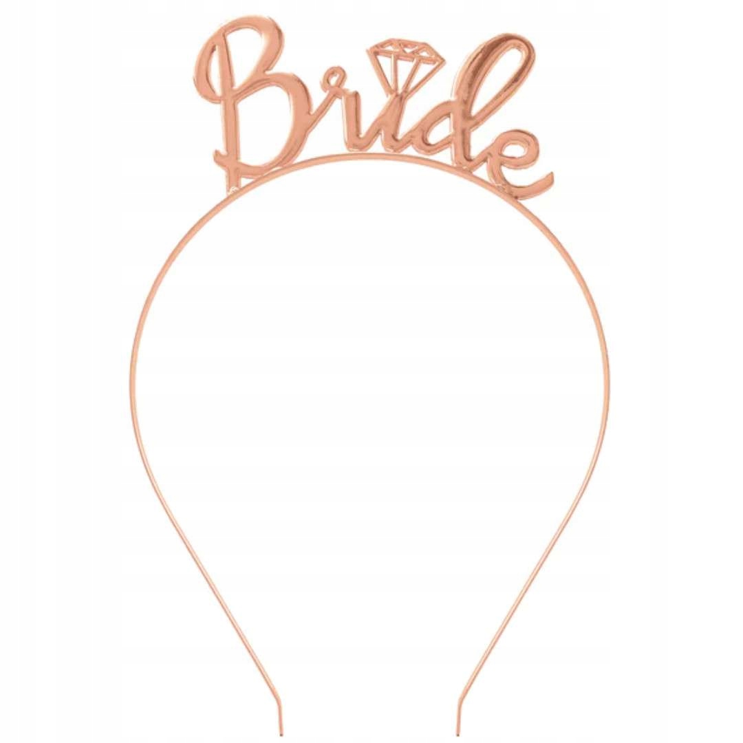 OPASKA bride to be WIECZÓR PANIEŃSKI różowe złoto